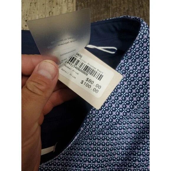 Peter Millar Womens XS Skort Golf Konab Blue Print - Picture 8 of 13